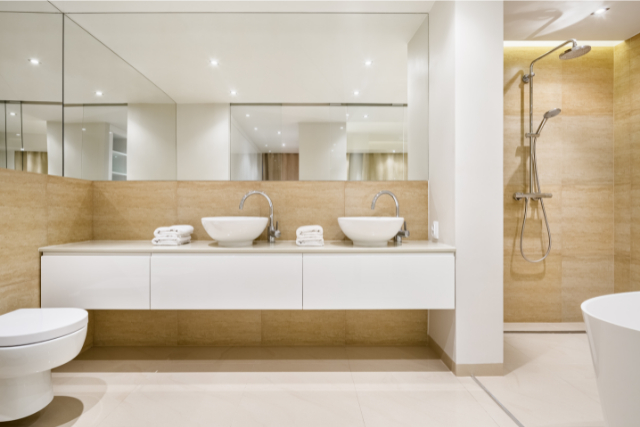 Elegant bathroom interior